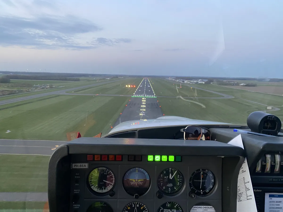 Cockpit side view